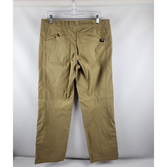 The North Face Pants Men L Tan Chino Hiking Drawstring Elastic Waist Outdoors - Picture 7 of 11